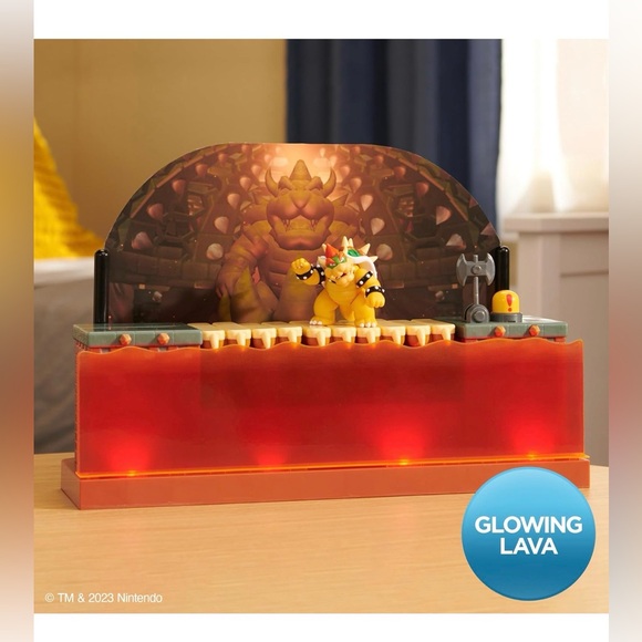 Super Mario Bros Deluxe Bowser Battle Playset Brand New - Picture 5 of 12